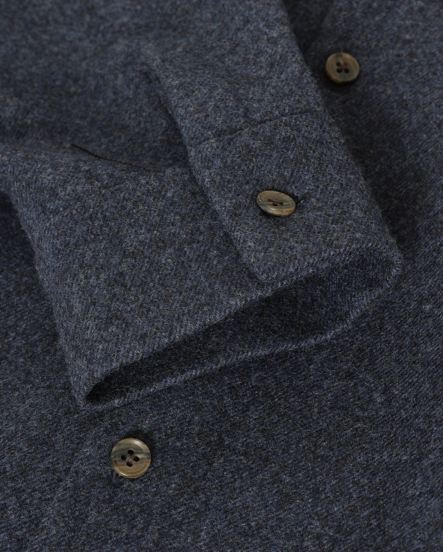JOHNSTONS OF ELGIN MENS CORRIE WOOL CASHMERE OVERSHIRT 90% WOOL, 10% CASHMERE TB000865RU7853