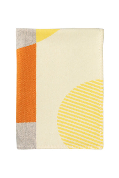 2025 Johnstons of Elgin Interiors Collection  Playful Shapes' Children's Blanket on a white background  TB000582RU7440ONE