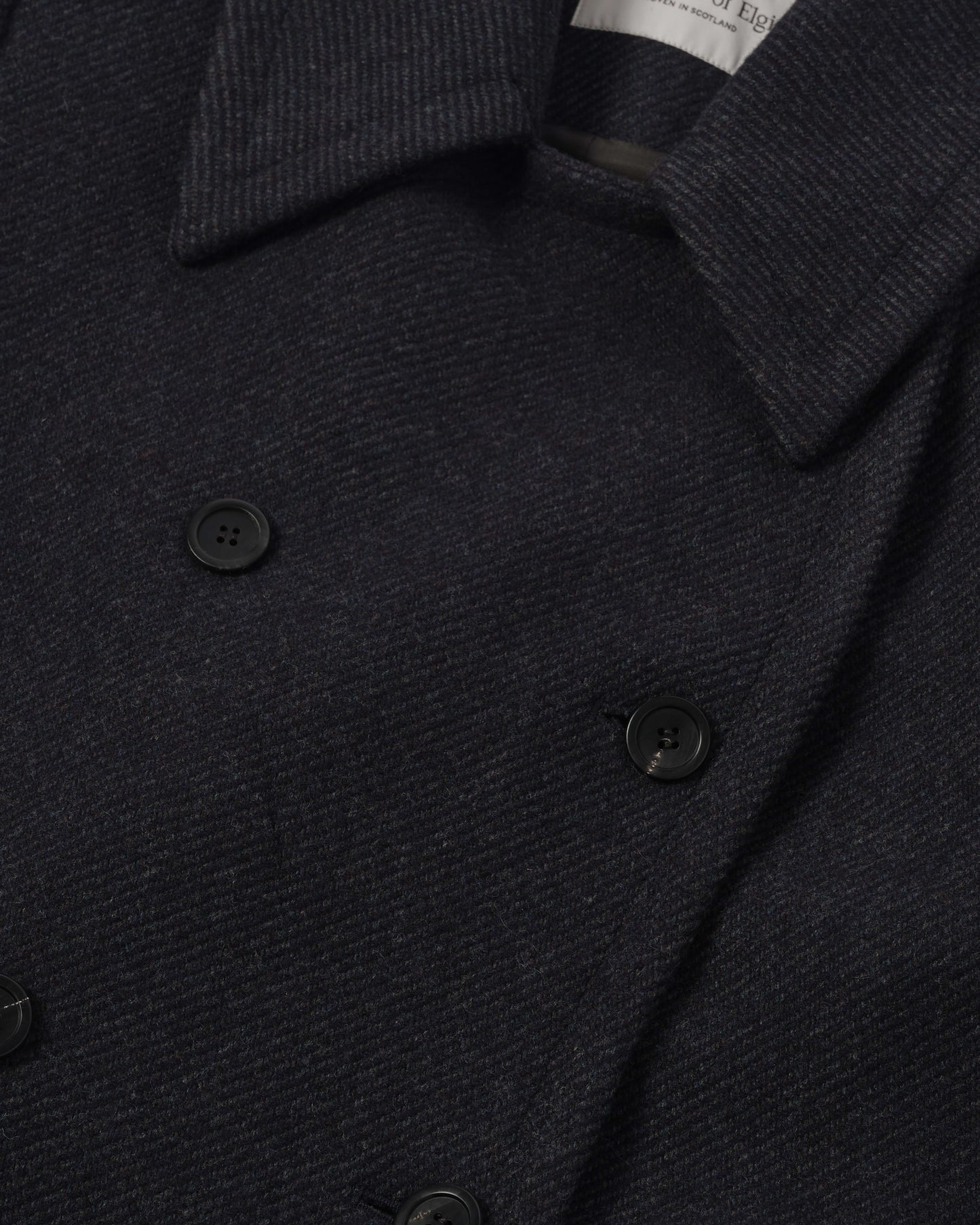 Johnstons of Elgin AW25 Women's Tailoring Bottle Dark Twill The Great Coat TD000438RU7672