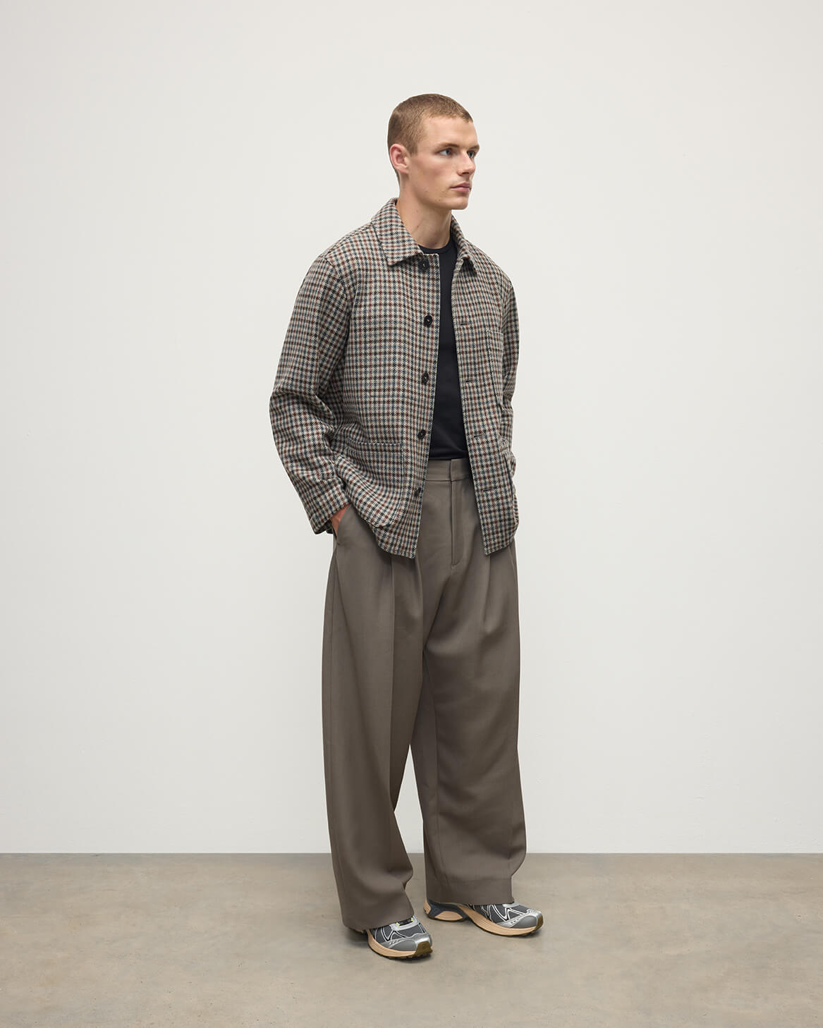 Johnstons of Elgin AW25 Men's Tailoring Storm Heritage Gun Club The Weavers Jacket | Storm Heritage Gun Club TD000477RU7681