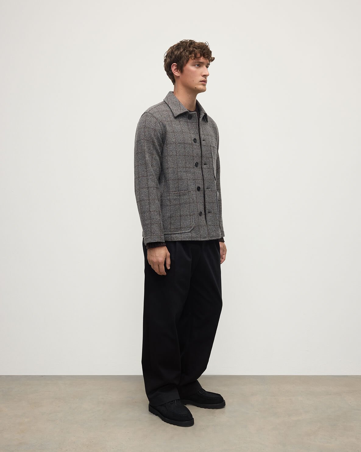 Johnstons of Elgin AW25 Men's Tailoring Storm Heritage Gun Club The Weavers Jacket | Storm Heritage Gun Club TD000477RU7681