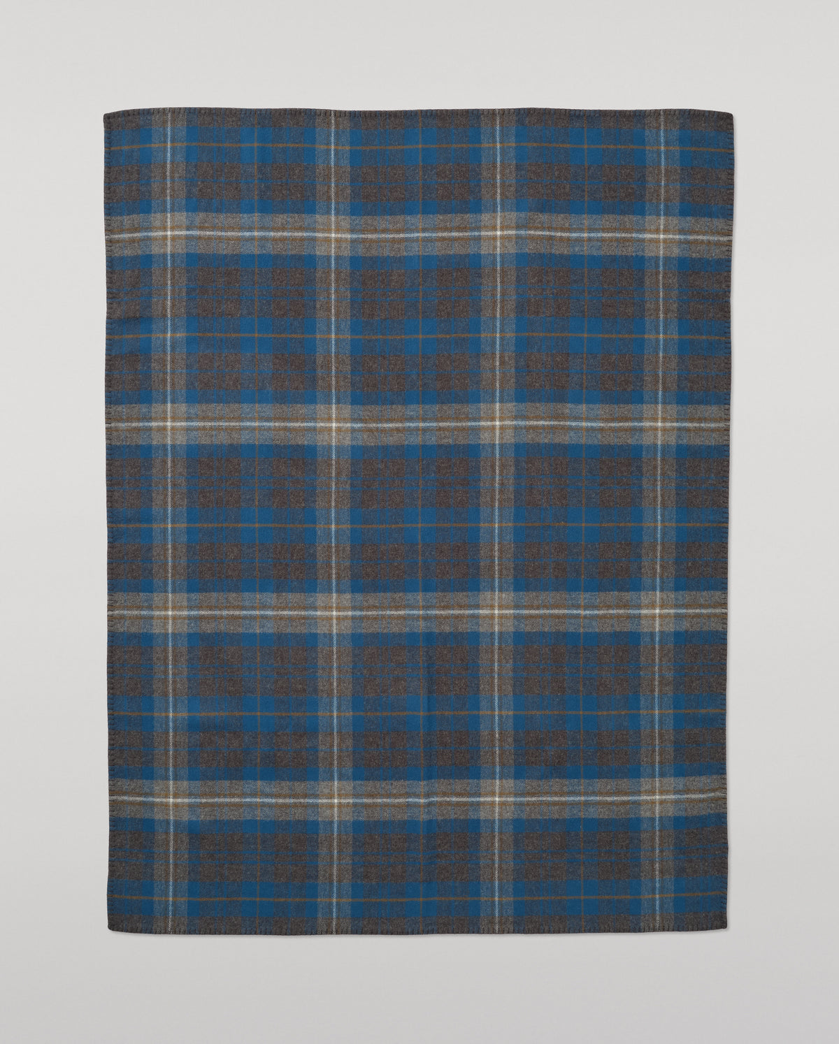 Double Face & Grey Wool Throw