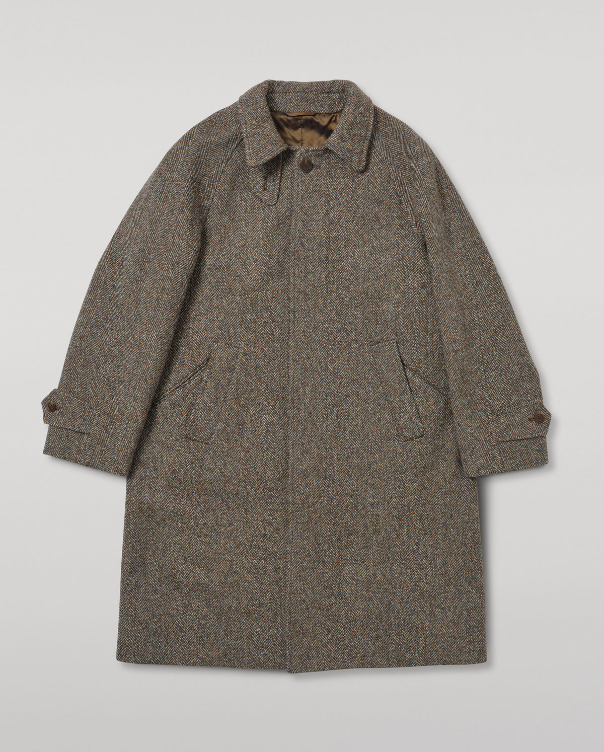 JOHNSTONS OF ELGIN MENS WOOL BALMACCAN 100% WOOL TD000545RU7856