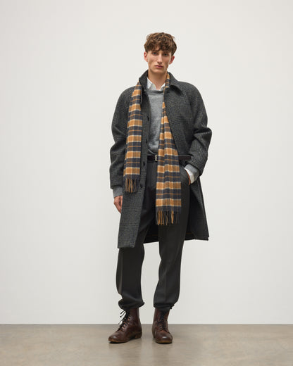 JOHNSTONS OF ELGIN MENS WOOL BALMACCAN 100% WOOL TD000545RU7854