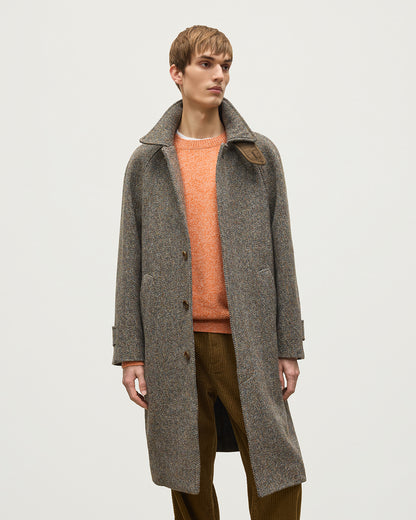 JOHNSTONS OF ELGIN MENS WOOL BALMACCAN 100% WOOL TD000545RU7856
