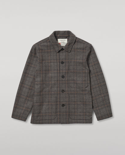The Weavers Jacket | Grey Tartan