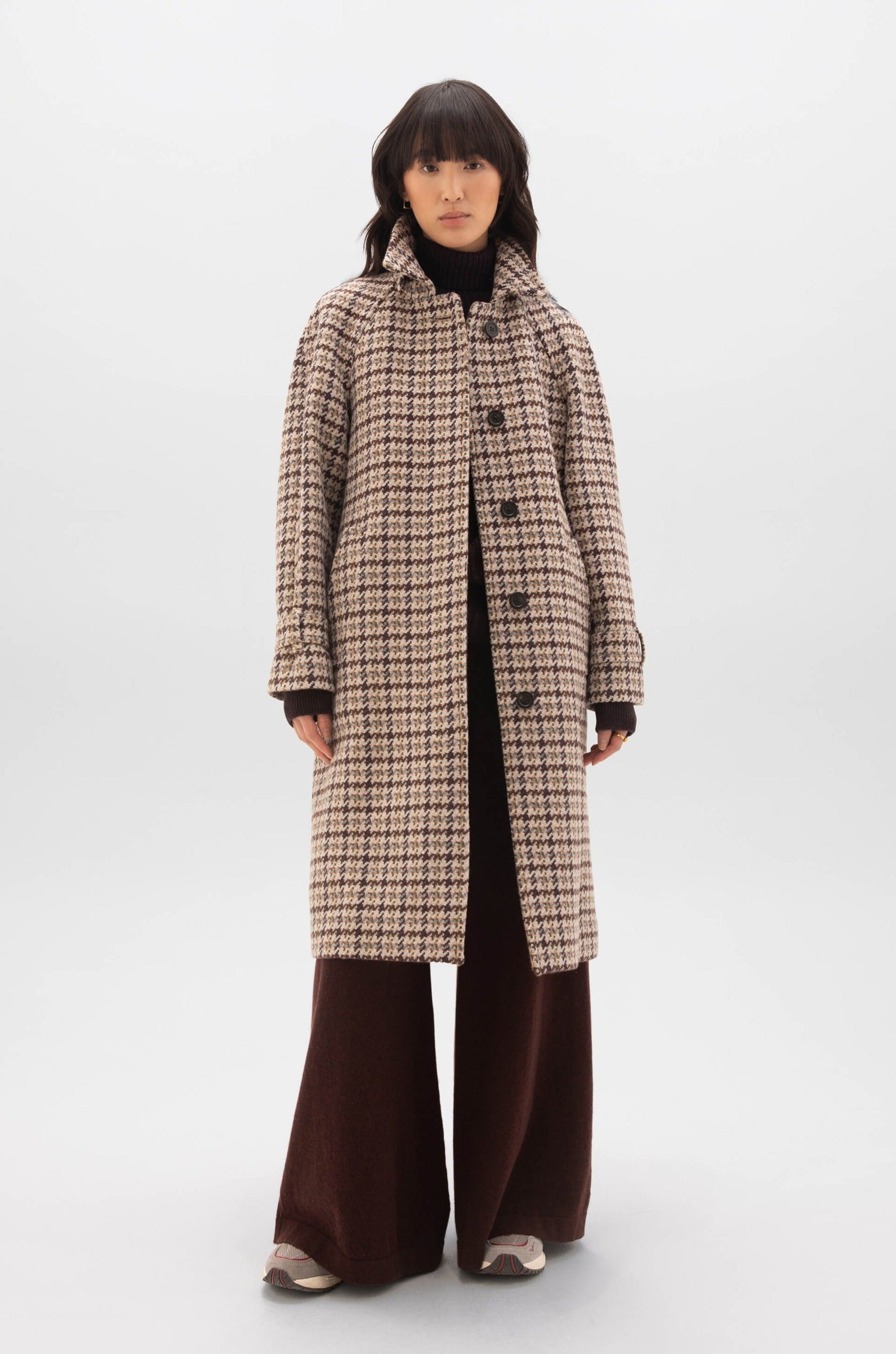 Women's Balmacaan Coat – Johnstons of Elgin