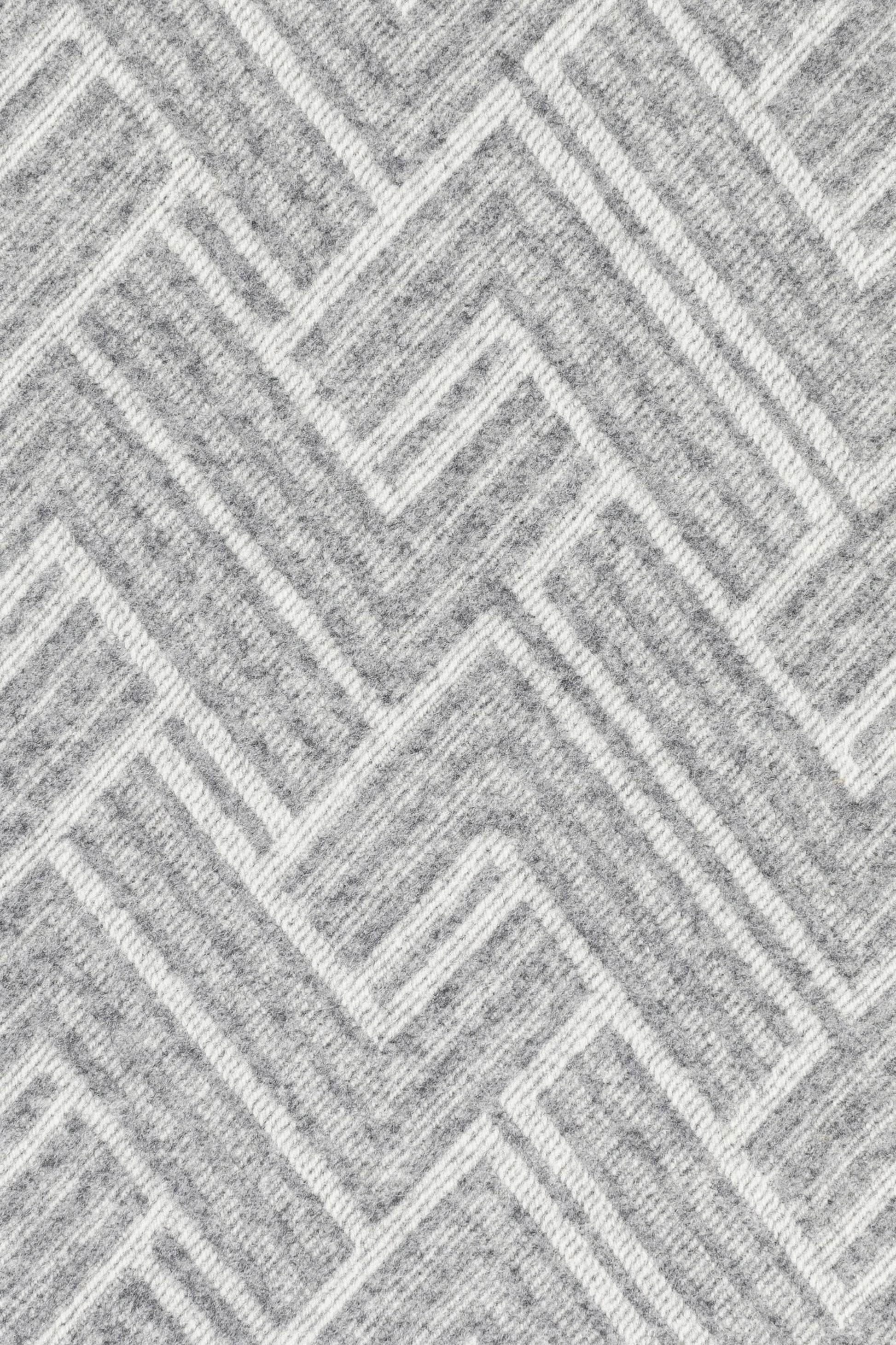 Tempo Chevron Lambswool Fabric in Axle CD000542 UA378113