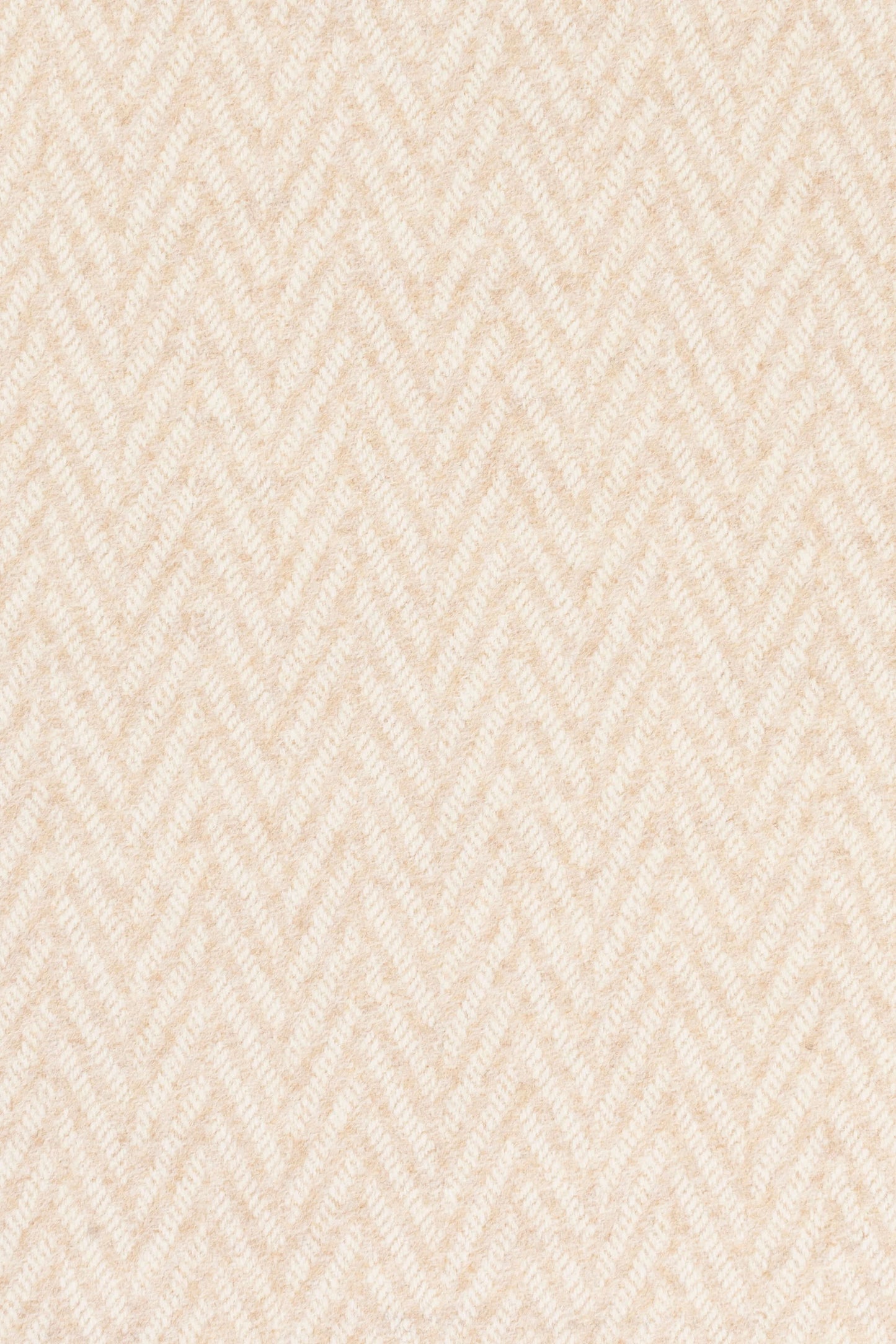 Tempo Herringbone Lambswool Fabric in Buttermilk CD000542 UA362413