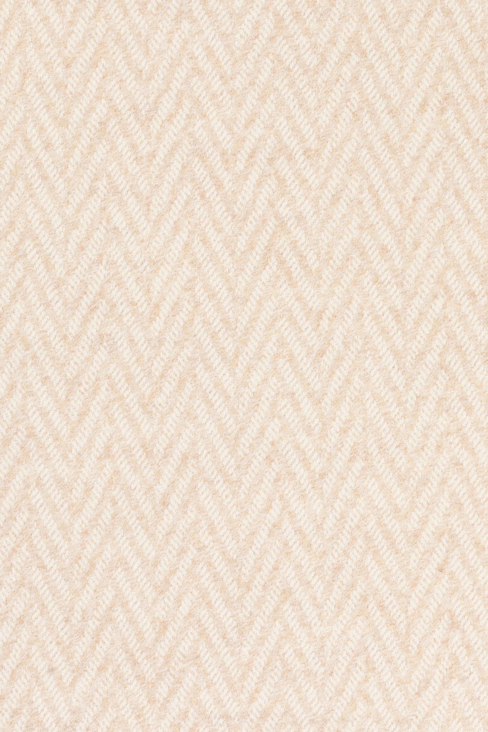 Tempo Herringbone Lambswool Fabric in Buttermilk CD000542 UA362413