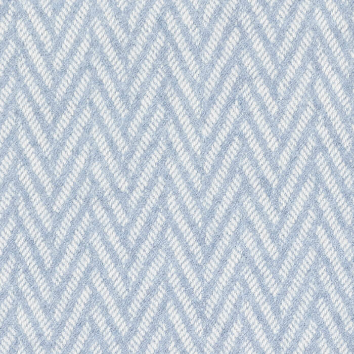Tempo Herringbone Lambswool Fabric in Cornflower 752489768