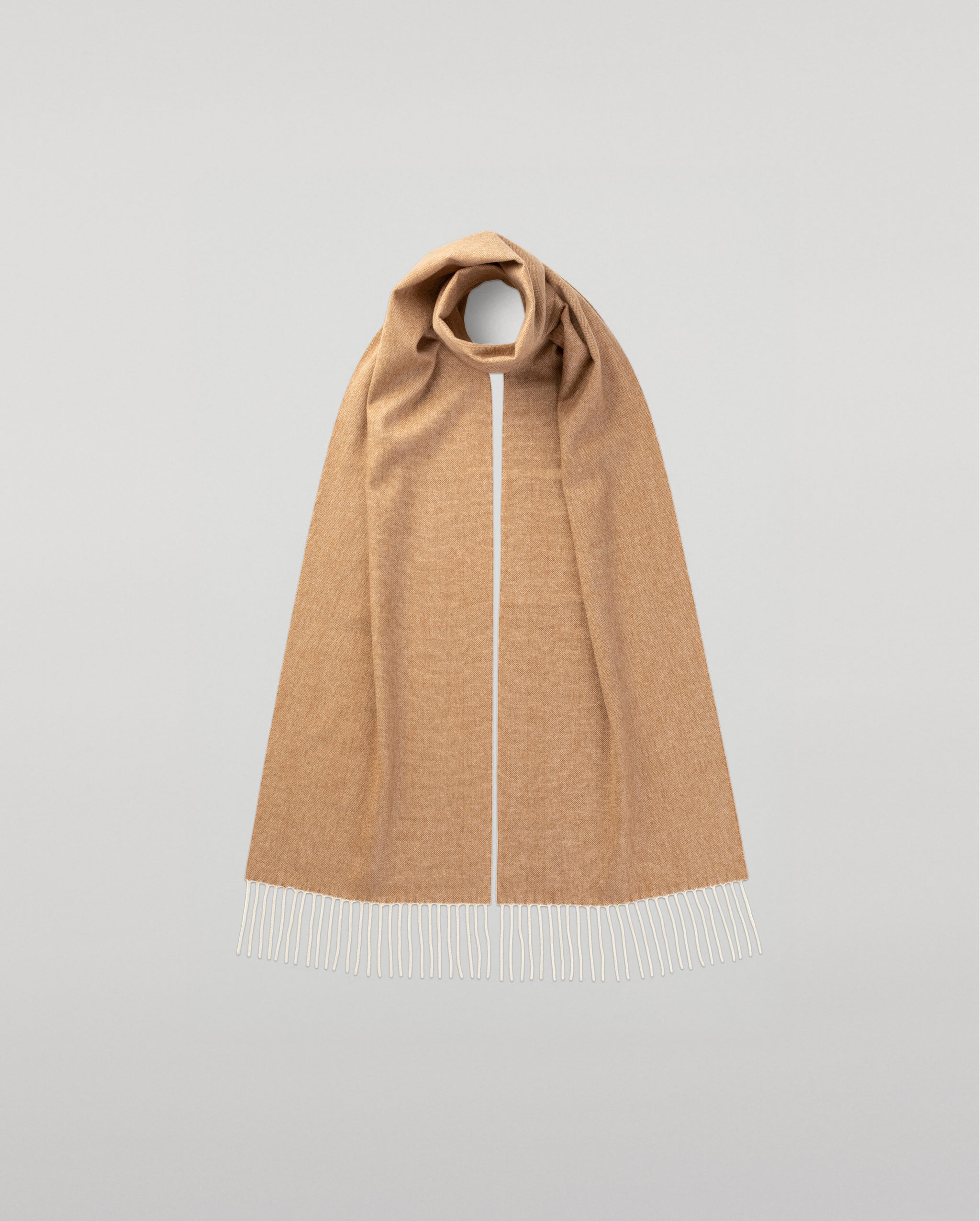 Herringbone Cashmere & Vicuña Scarf