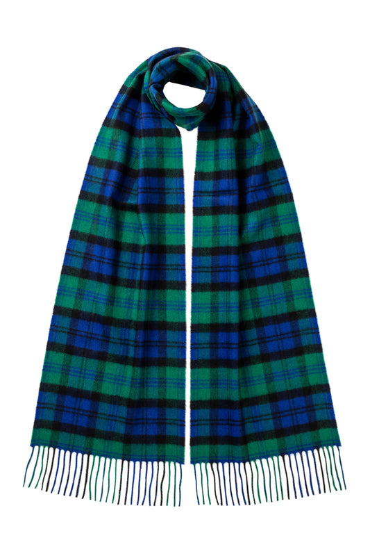 Johnstons of  Elgin Baird Tartan Cashmere Scarf WA000016KU0098N/A