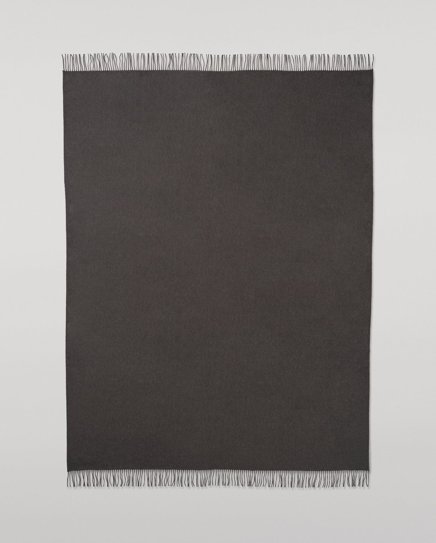 Johnstons of Elgin Interiors Collection  Charcoal Cashmere Throw WA000055HA0700ONE
