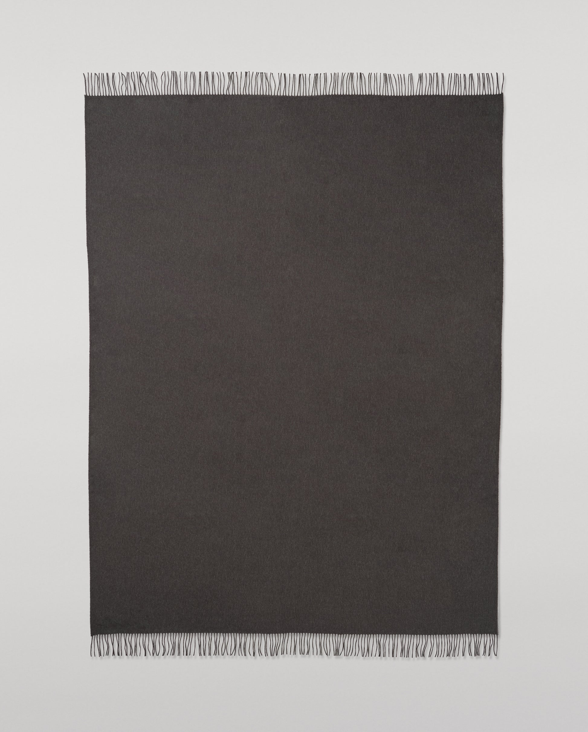 Johnstons of Elgin Interiors Collection  Charcoal Cashmere Throw WA000055HA0700ONE