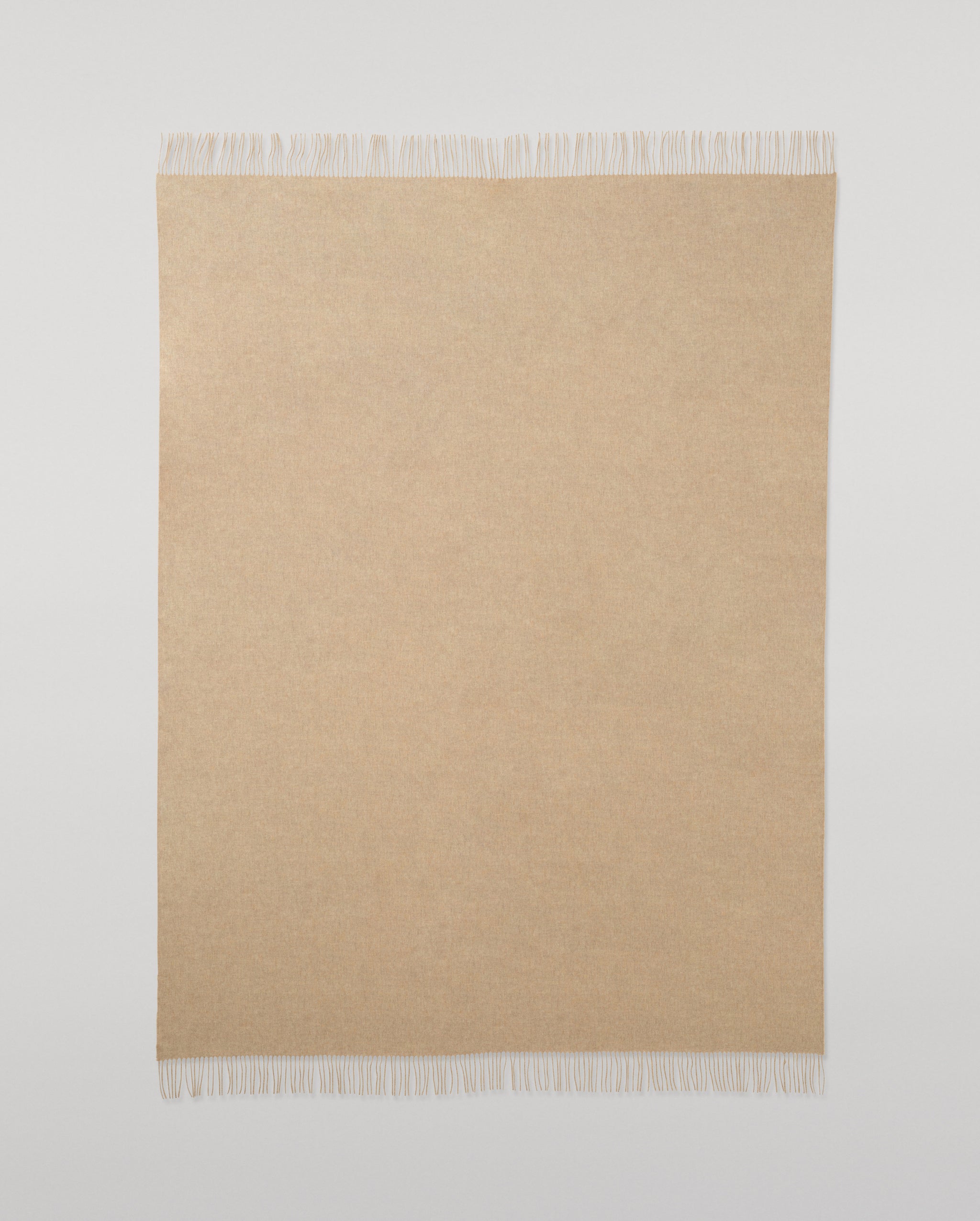 Plain Cashmere Throw