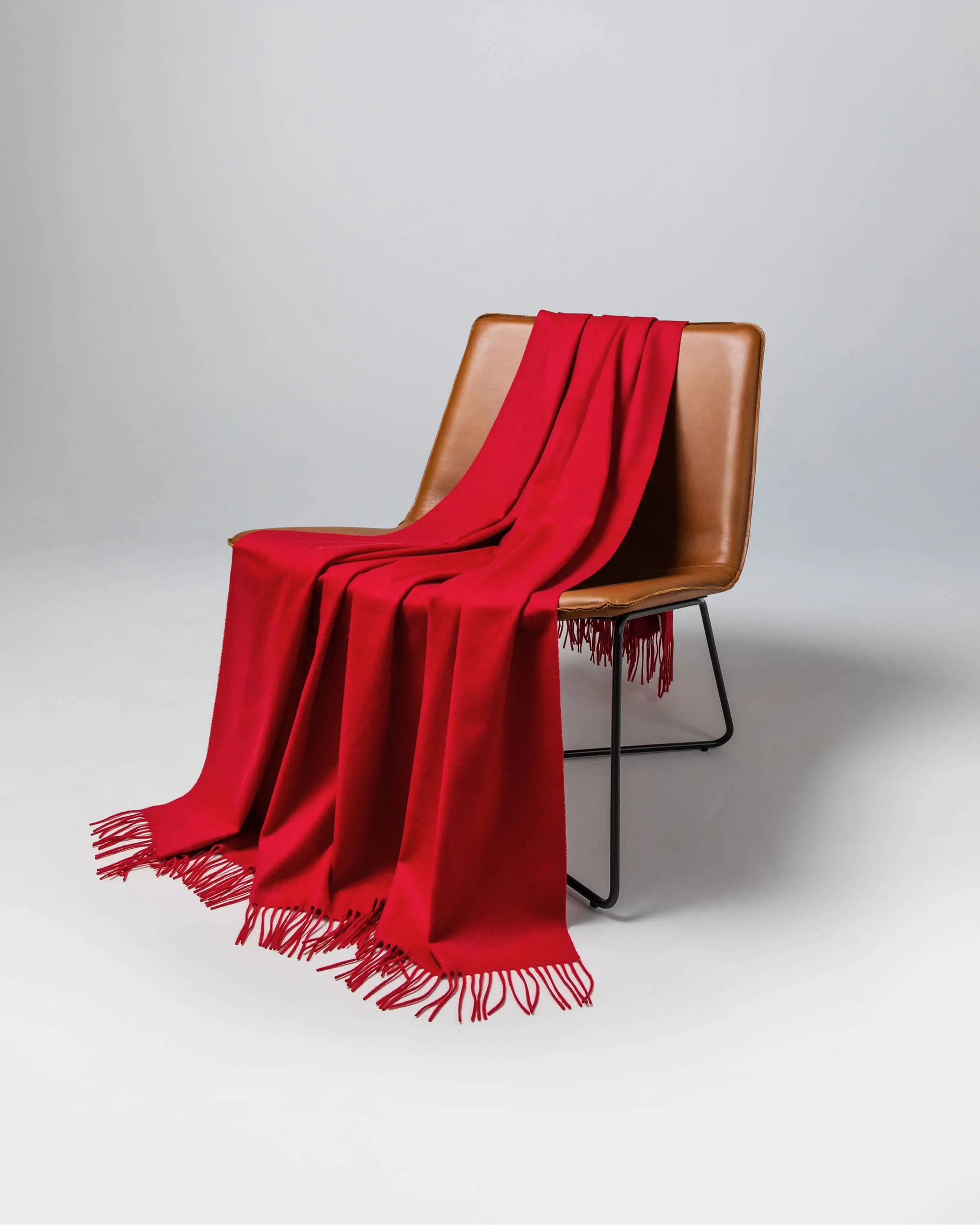 Plain Cashmere Throw Classic