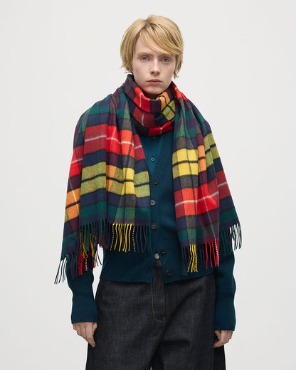 Johnstons of Elgin AW25 Woven Accessories Buchanan Buchanan Tartan Cashmere Stole WA000056KU0310ONE