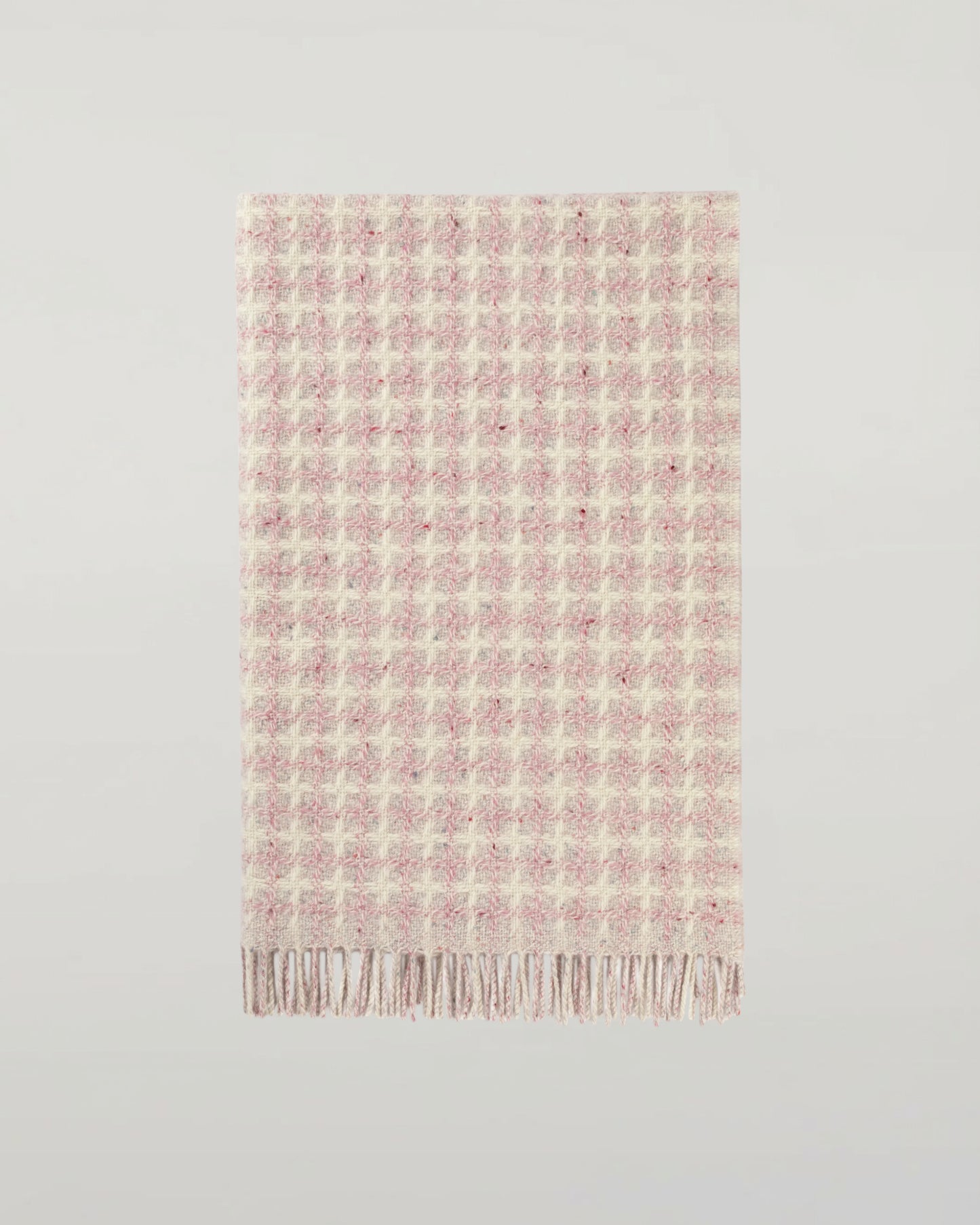 Johnstons of Elgin 2024 Baby Blanket Collection Pink Donegal Cashmere Baby Blanket WA001955RU7541ONE