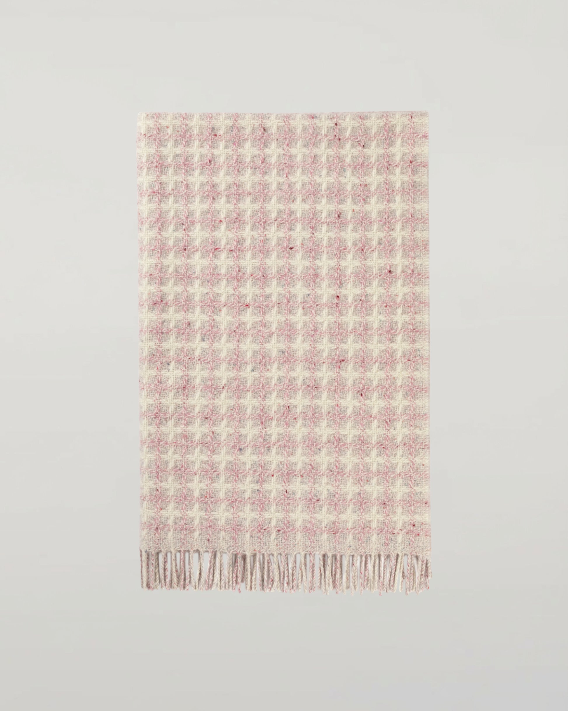 Johnstons of Elgin 2024 Baby Blanket Collection Pink Donegal Cashmere Baby Blanket WA001955RU7541ONE