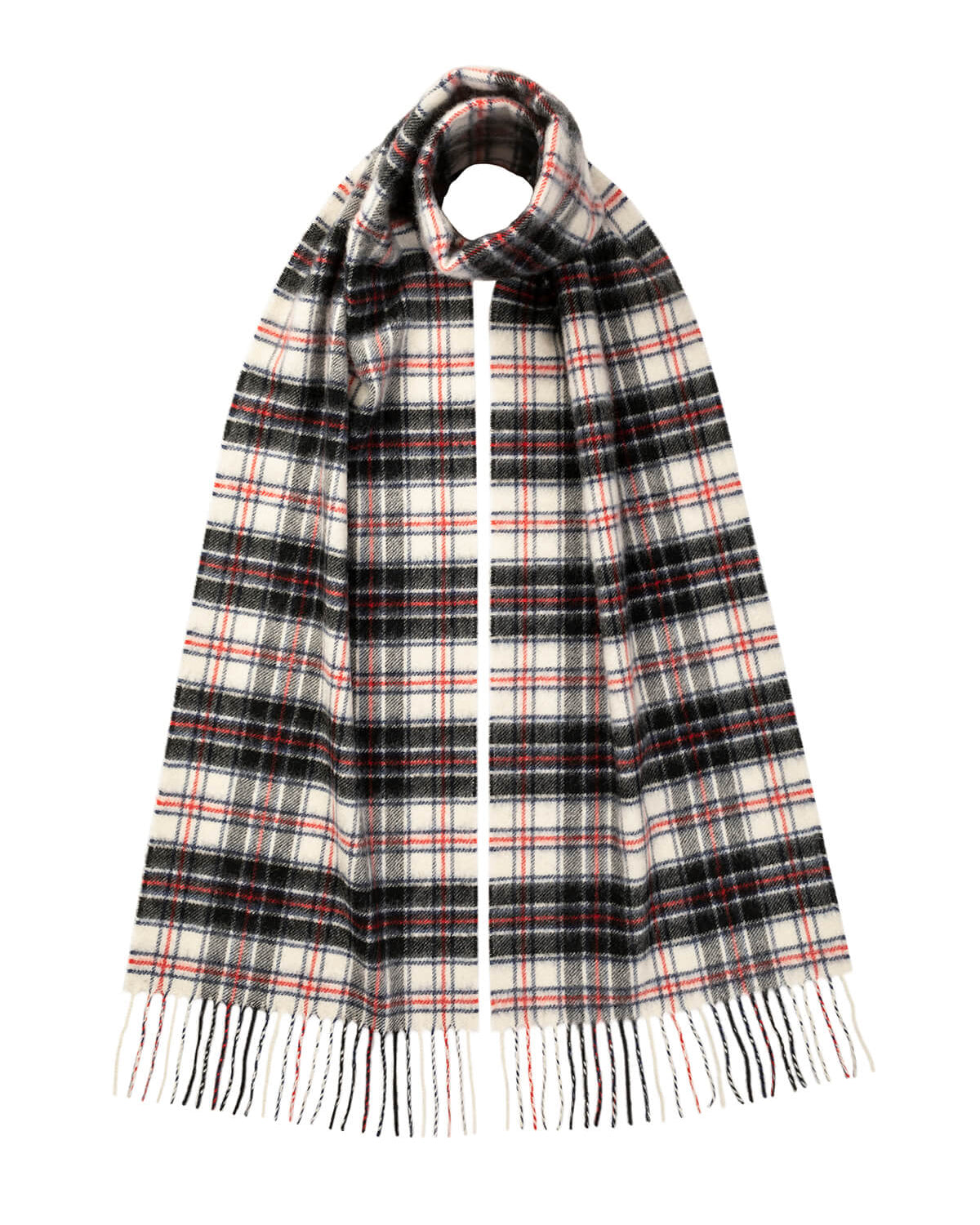 MacRae Tartan Cashmere Scarf