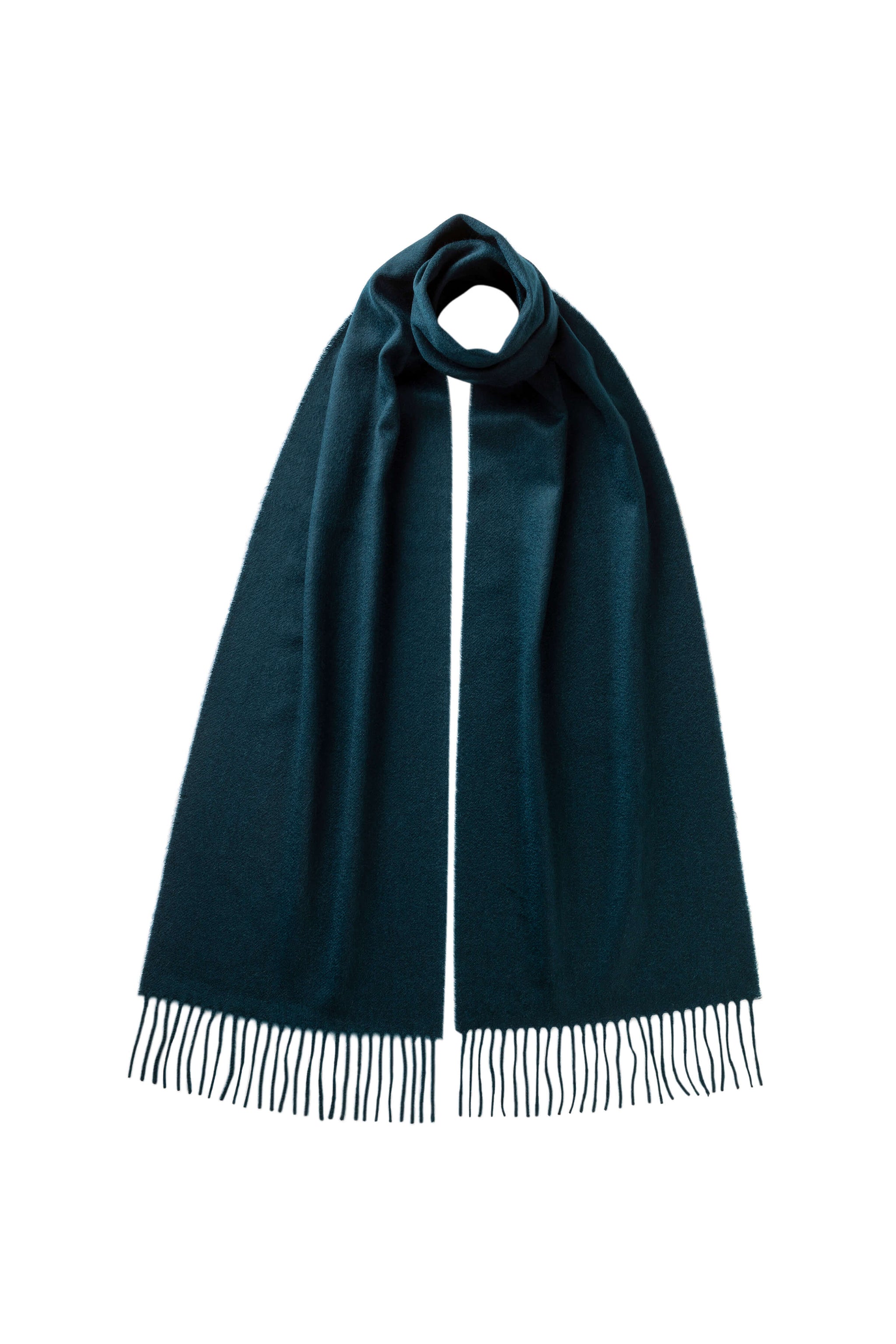 Bottle Green Cashmere Scarf