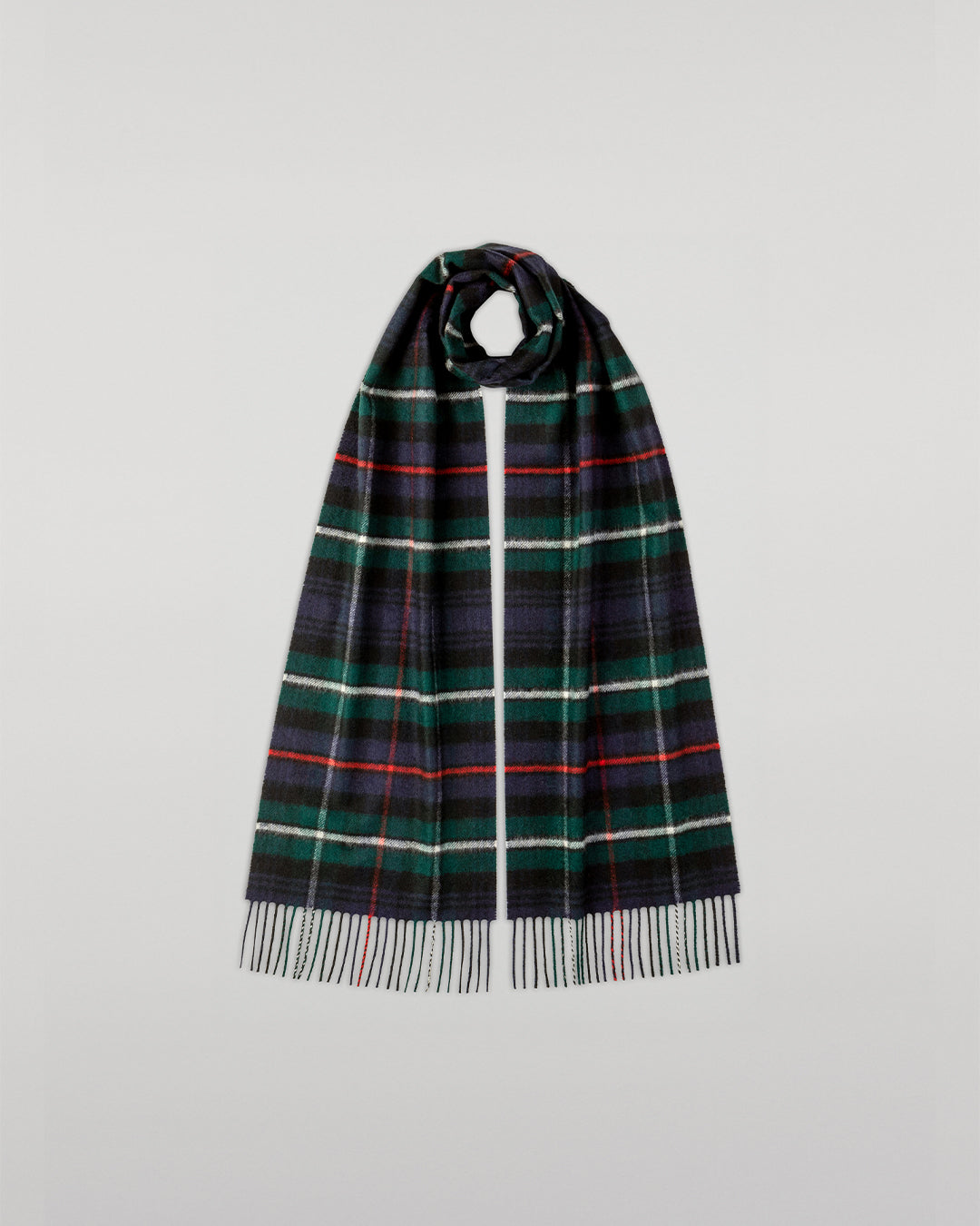Johnstons of Elgin AW24 Woven Accessory MacKenzie Tartan Cashmere Scarf WA000016KU0309N/A