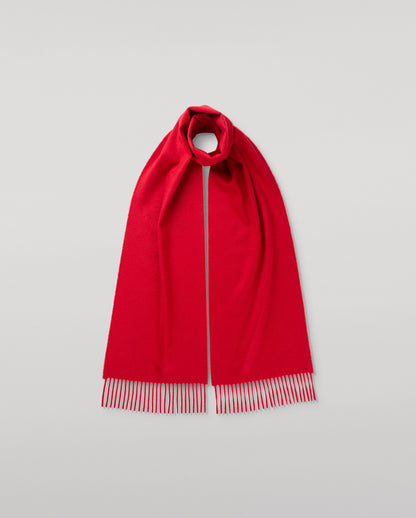 JOHNSTONS OF ELGIN CLASSIC CASHMERE SCARF RED 100% CASHMERE WA000016SE7461ONE