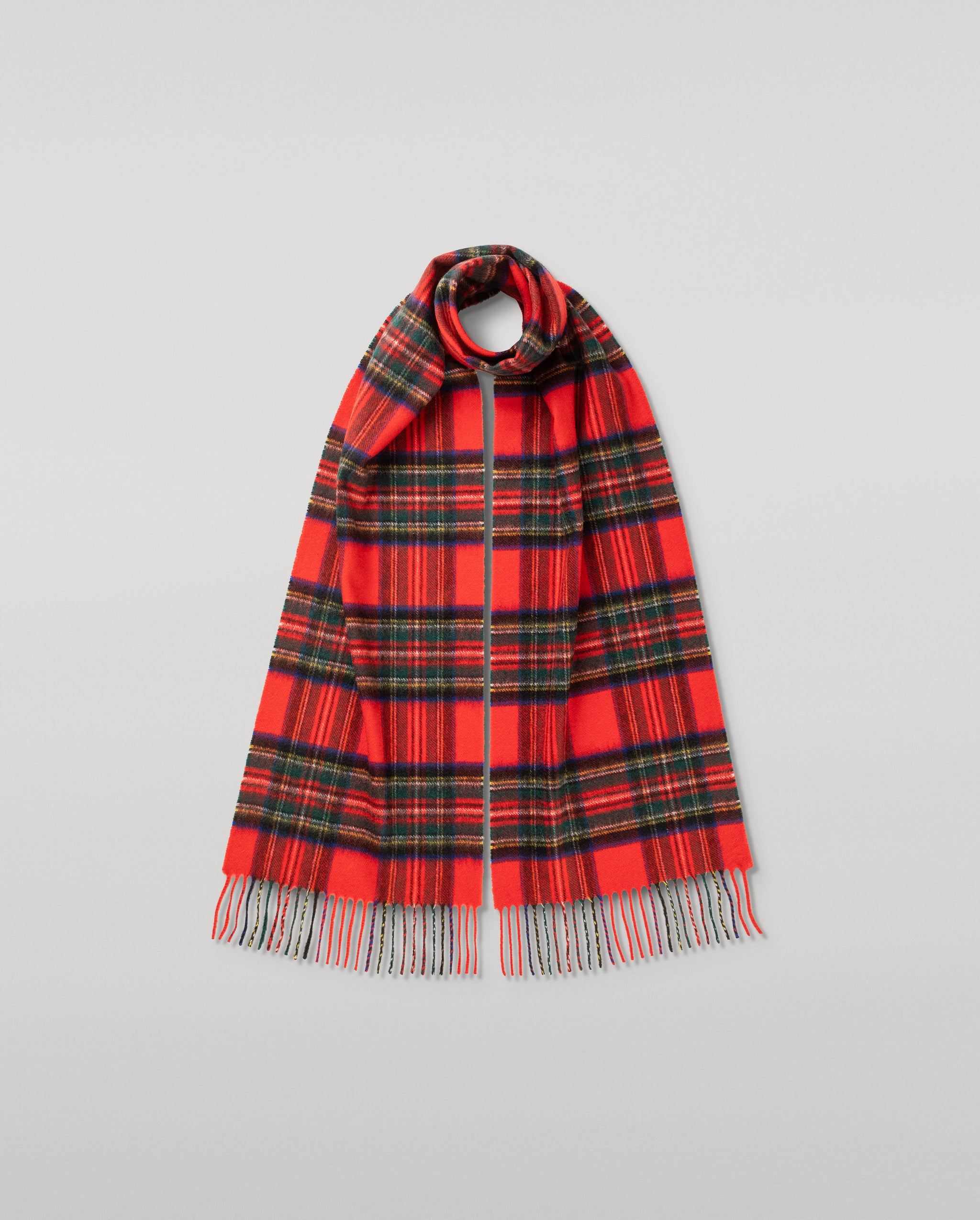 Royal Stewart Tartan Cashmere Scarf