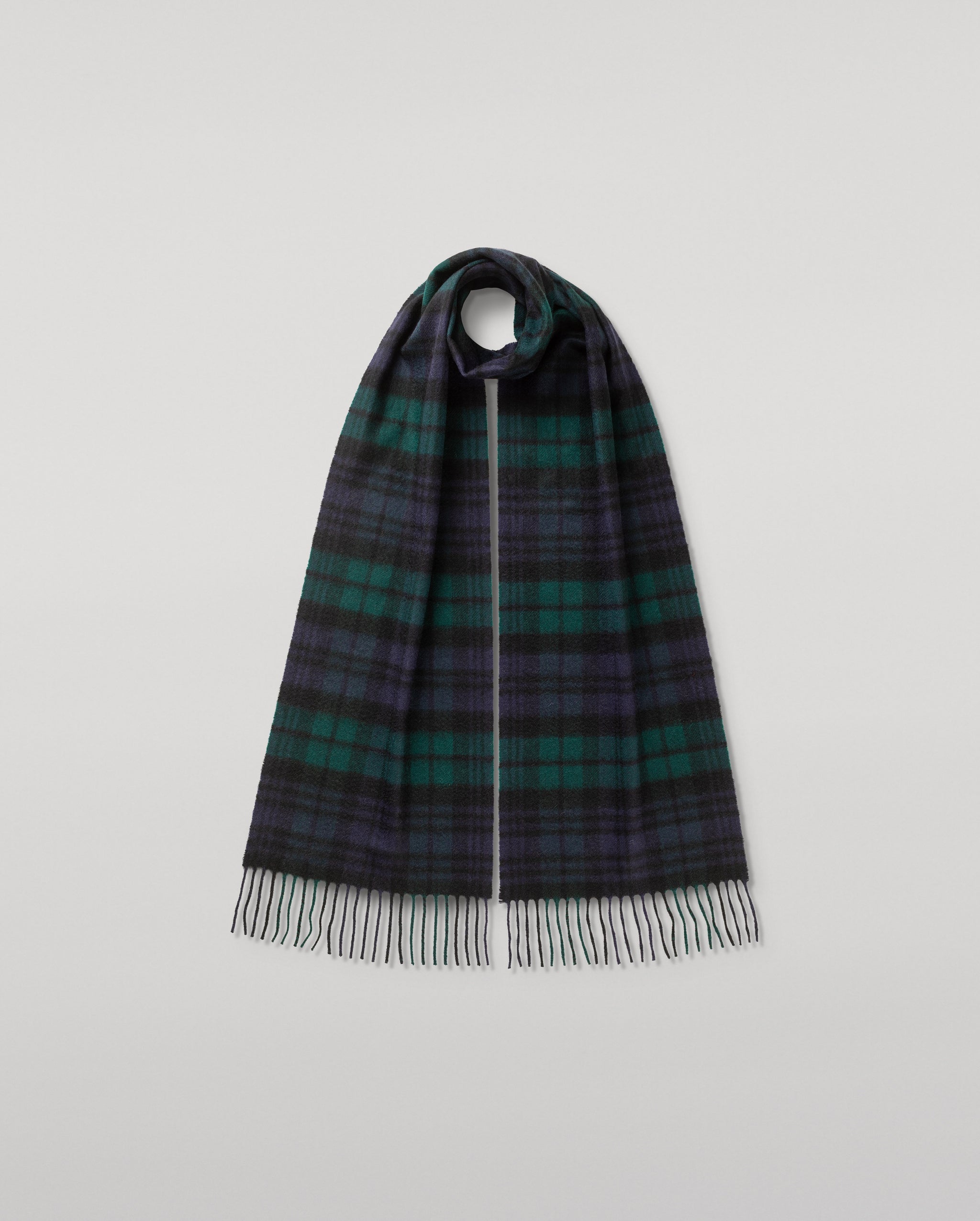 Watch Tartan Cashmere Scarf