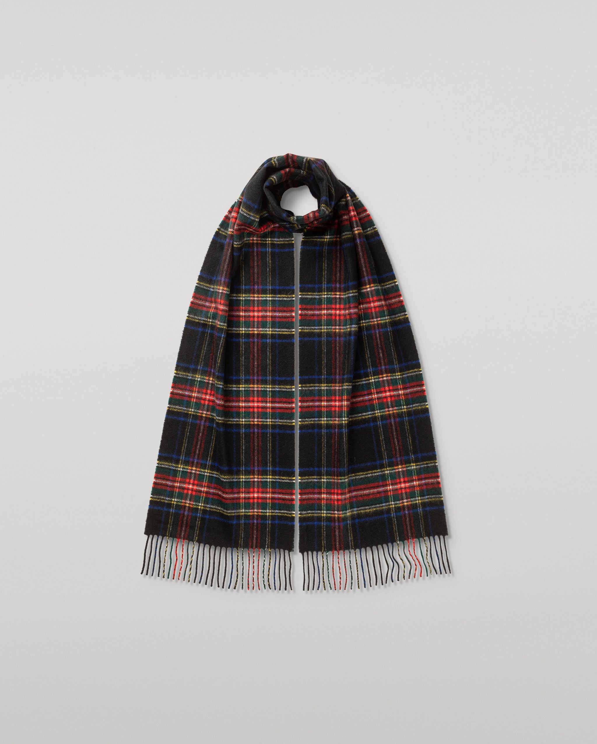 Stewart Tartan Cashmere Scarf
