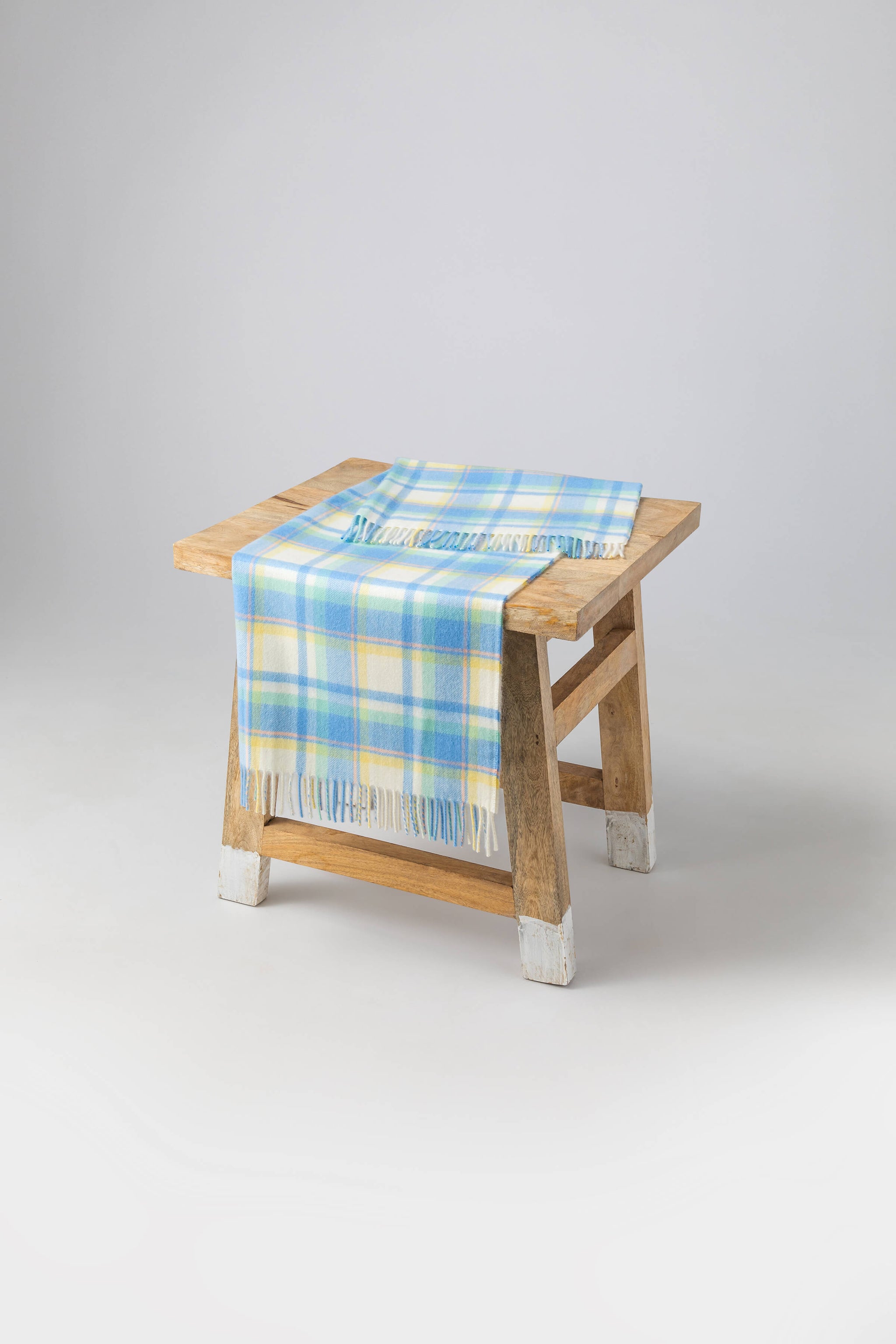 Cashmere Blanket Check