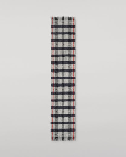 Crowe Silver Cashmere Scarf