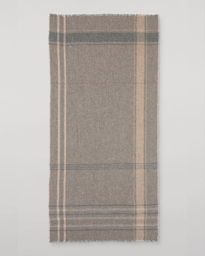 Gullane Natural Cashmere Stole
