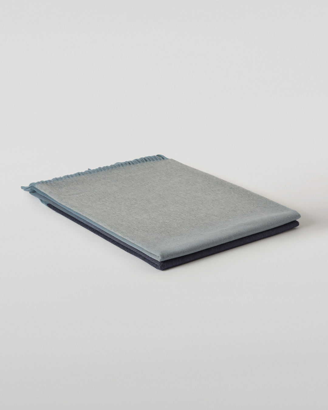 Johnstons of Elgin Umbra 100% Cashmere Blanket in Scapa Ombre Blue WA002665RU7770ONE