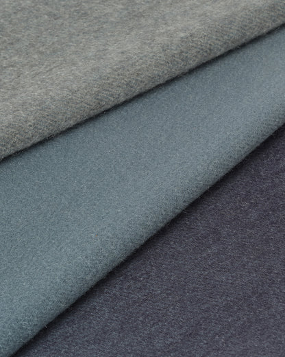 Johnstons of Elgin Umbra 100% Cashmere Blanket in Scapa Ombre Blue WA002665RU7770ONE