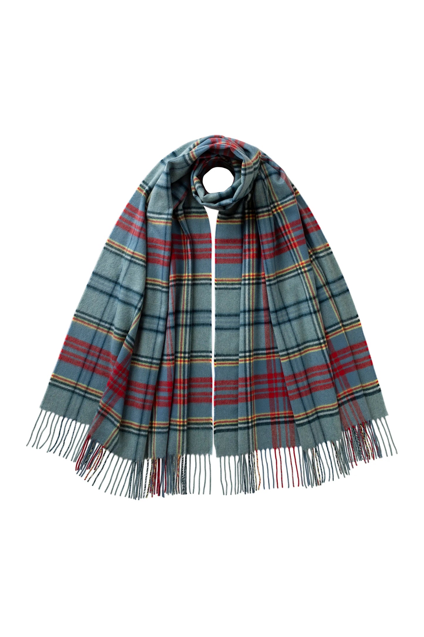 Johnstons of Elgin AW25 Woven Accessories Anderson Tartan Cashmere Stole WA000056KU0140ONE