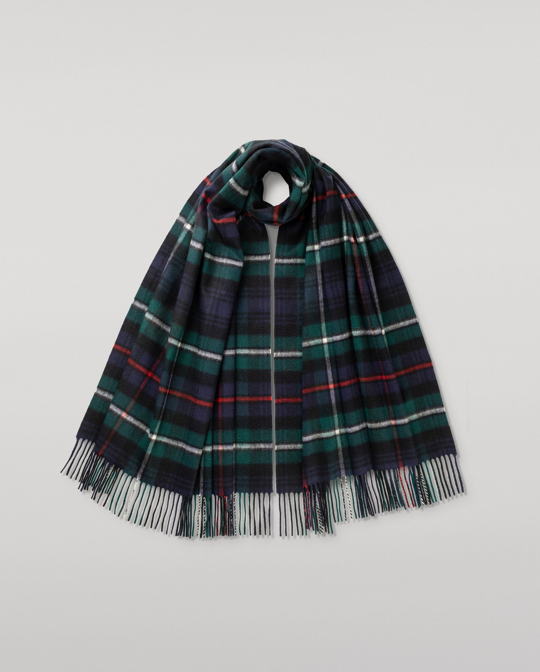 MacKenzie Tartan Cashmere Stole