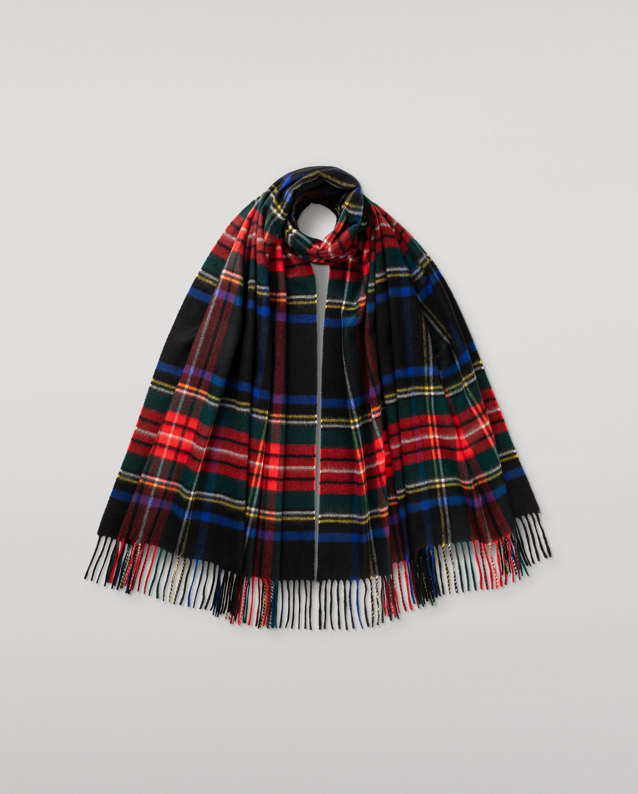 Stewart Tartan Cashmere Stole