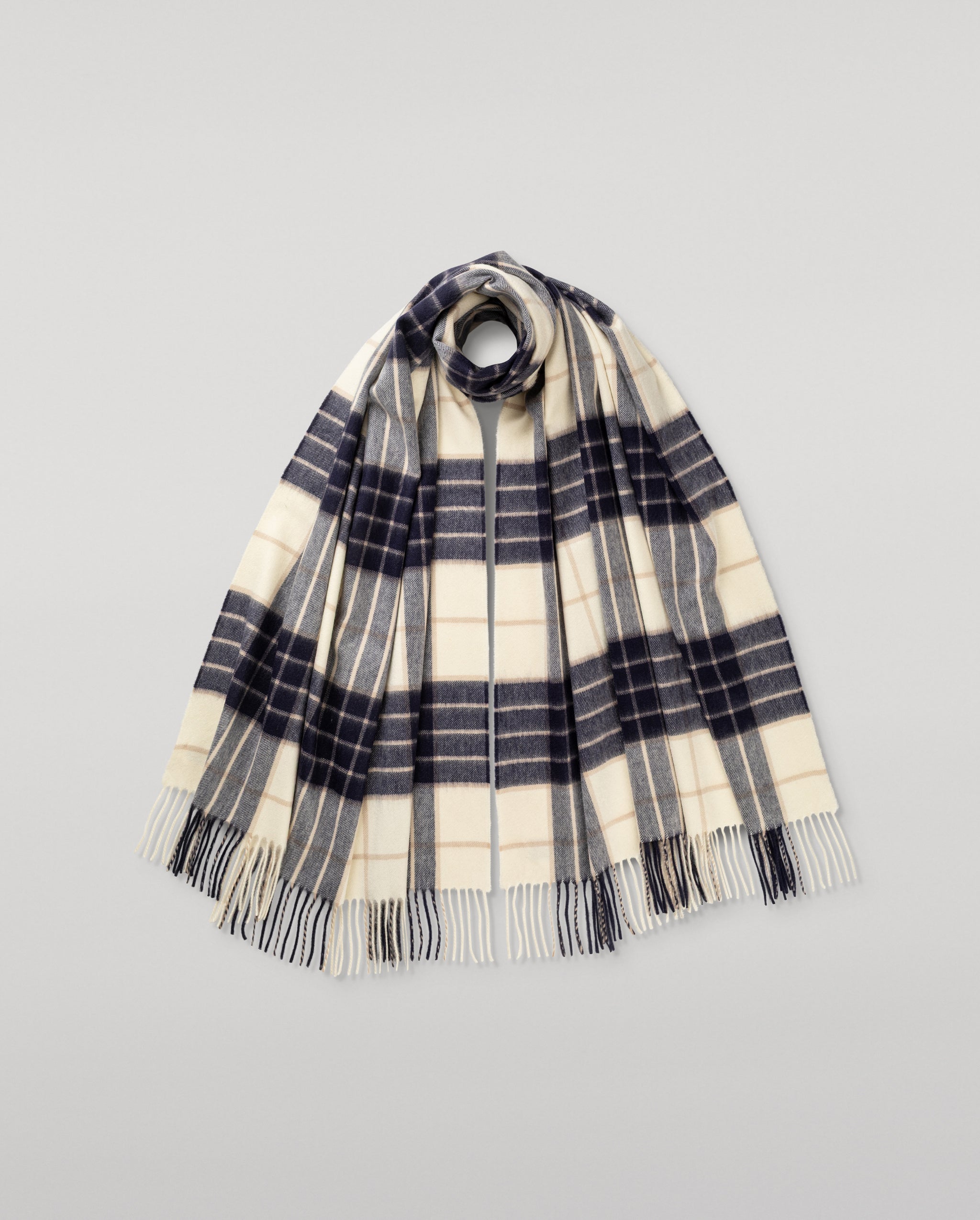 Knockmore Tartan Cashmere Stole