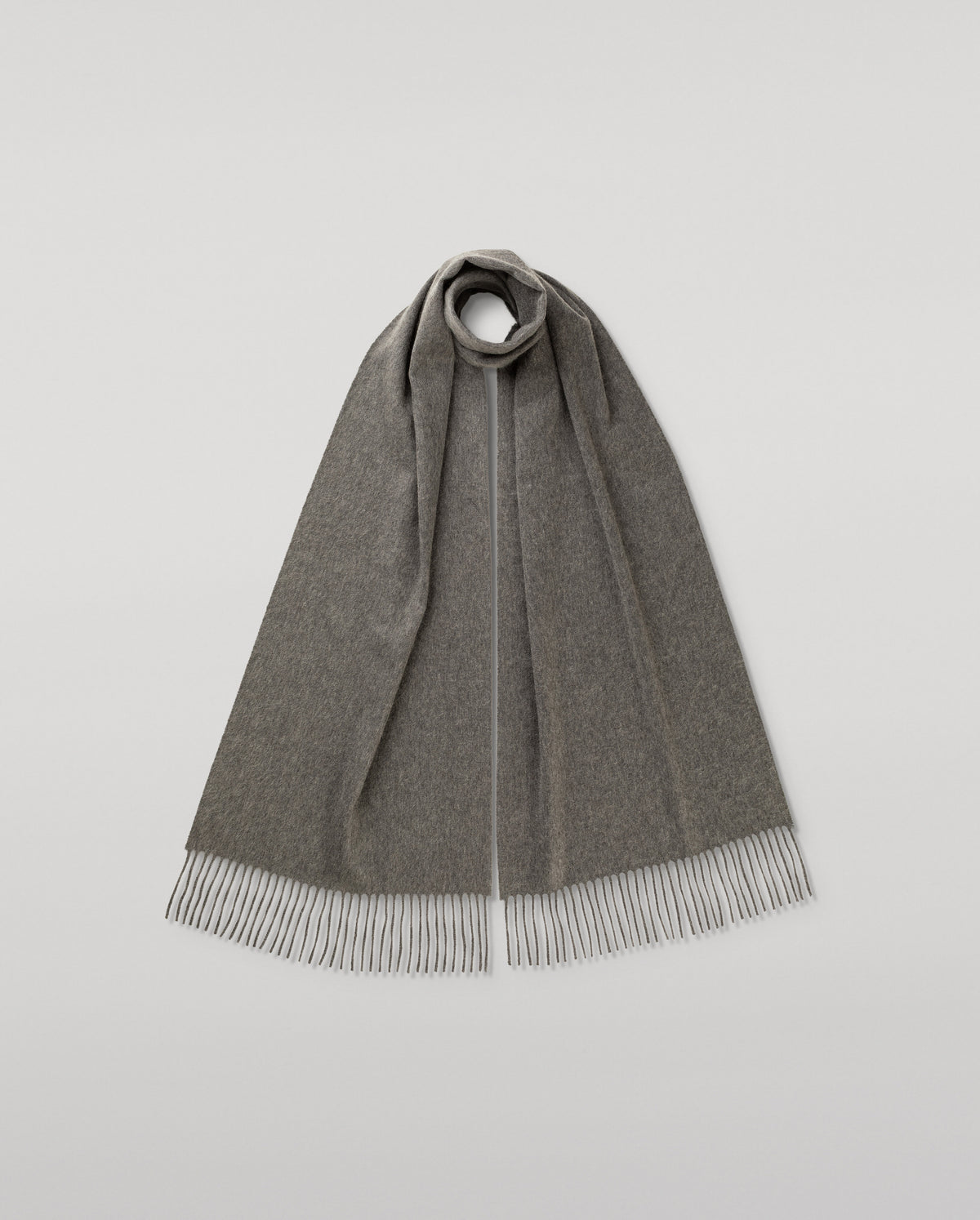 Wide Mid Cashmere Scarf
