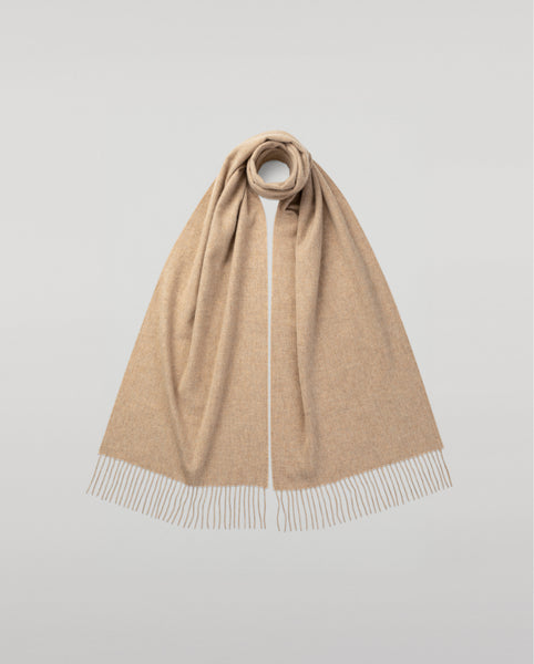 ワイド ブロンド カシミヤ スカーフ｜カシミヤ小物｜Johnstons of Elgin