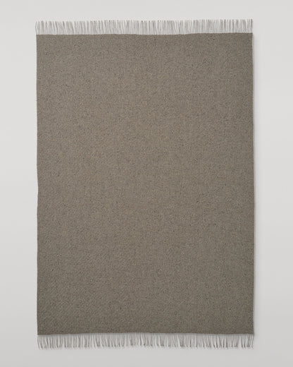 Johnstons of Elgin Lofty Cashmere Blanket in Peregrine Grey WAC02308RU7653ONE