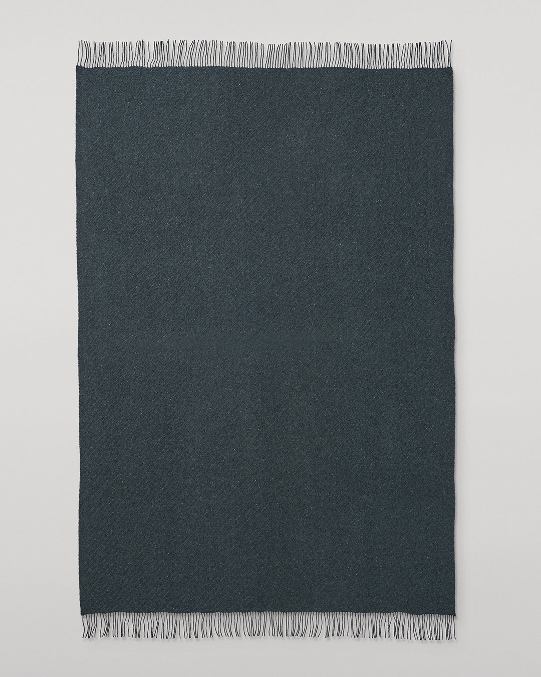 Johnstons of Elgin Lofty Cashmere Blanket in Storm Blue WAC02308RU7654ONE