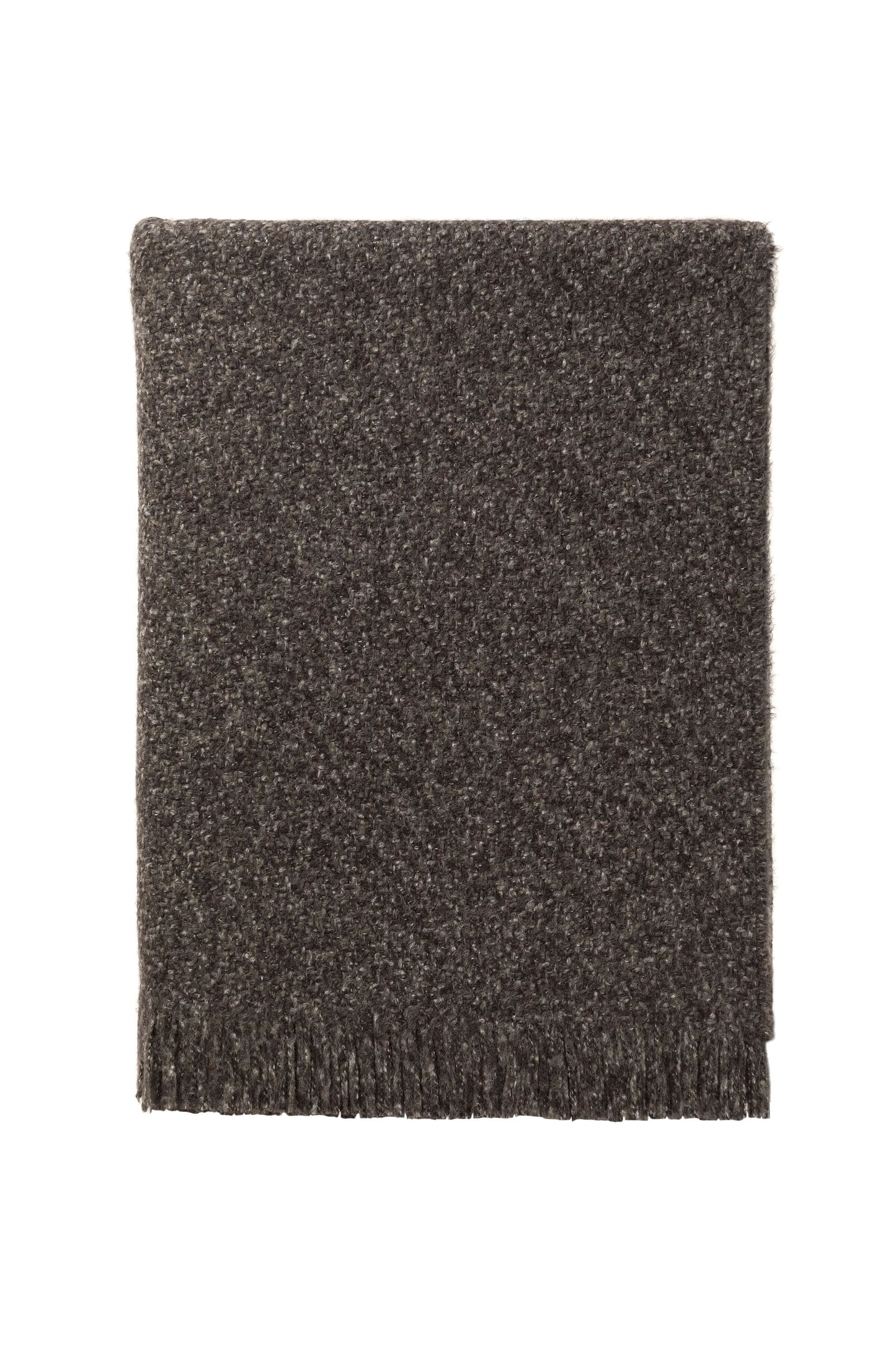 Brushed Bouclé Cashmere Silk Throw