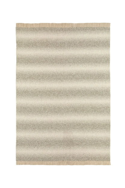 Johnstons of Elgin 2024 Blanket Collection Fern Textural Ombré Throw flat on a white background WB002617RU7556ONE