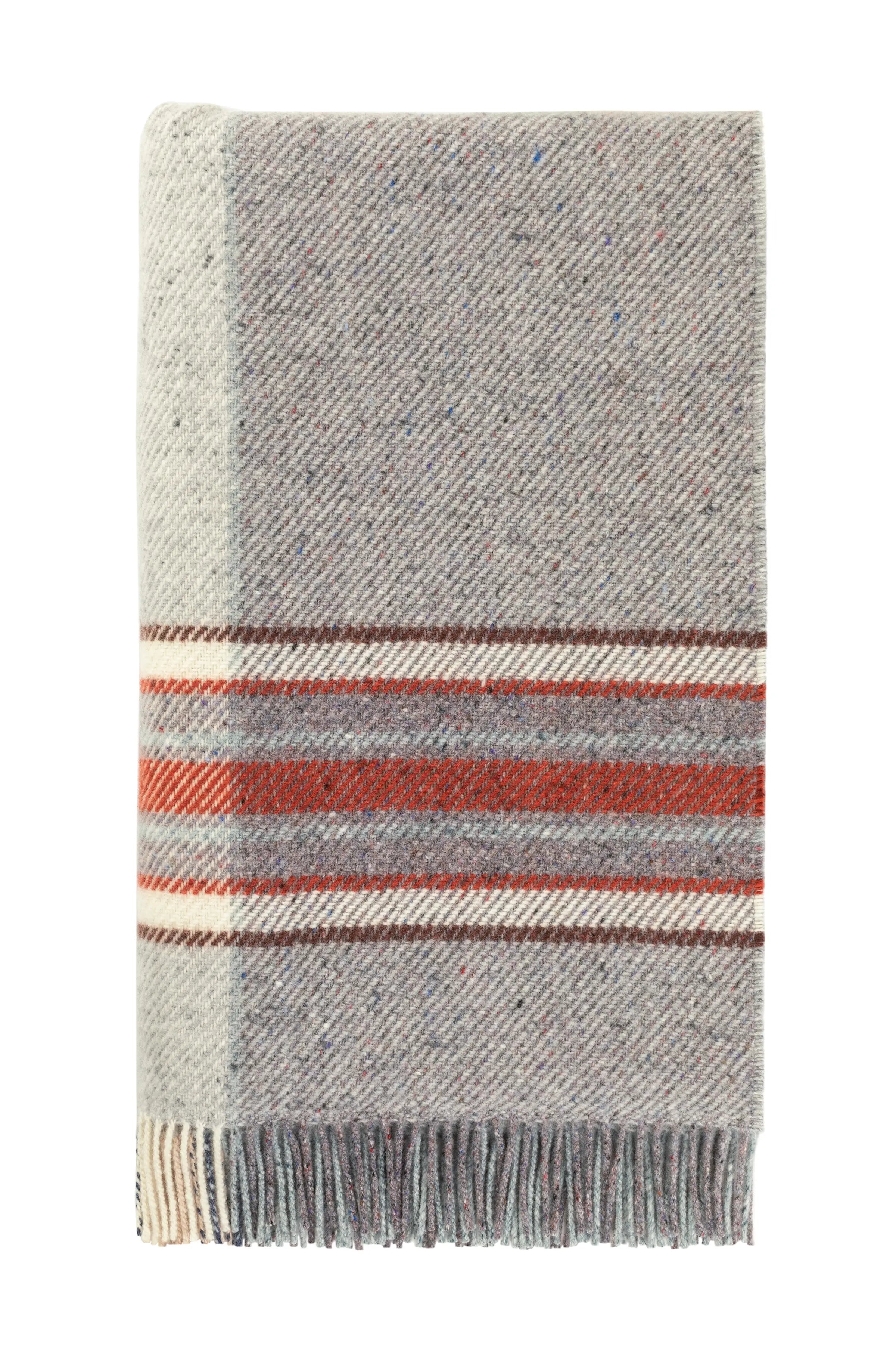 Donegal Russet Check Bed Throw