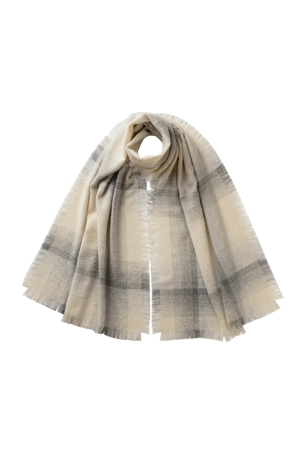 Blurred Bouclé Scarf