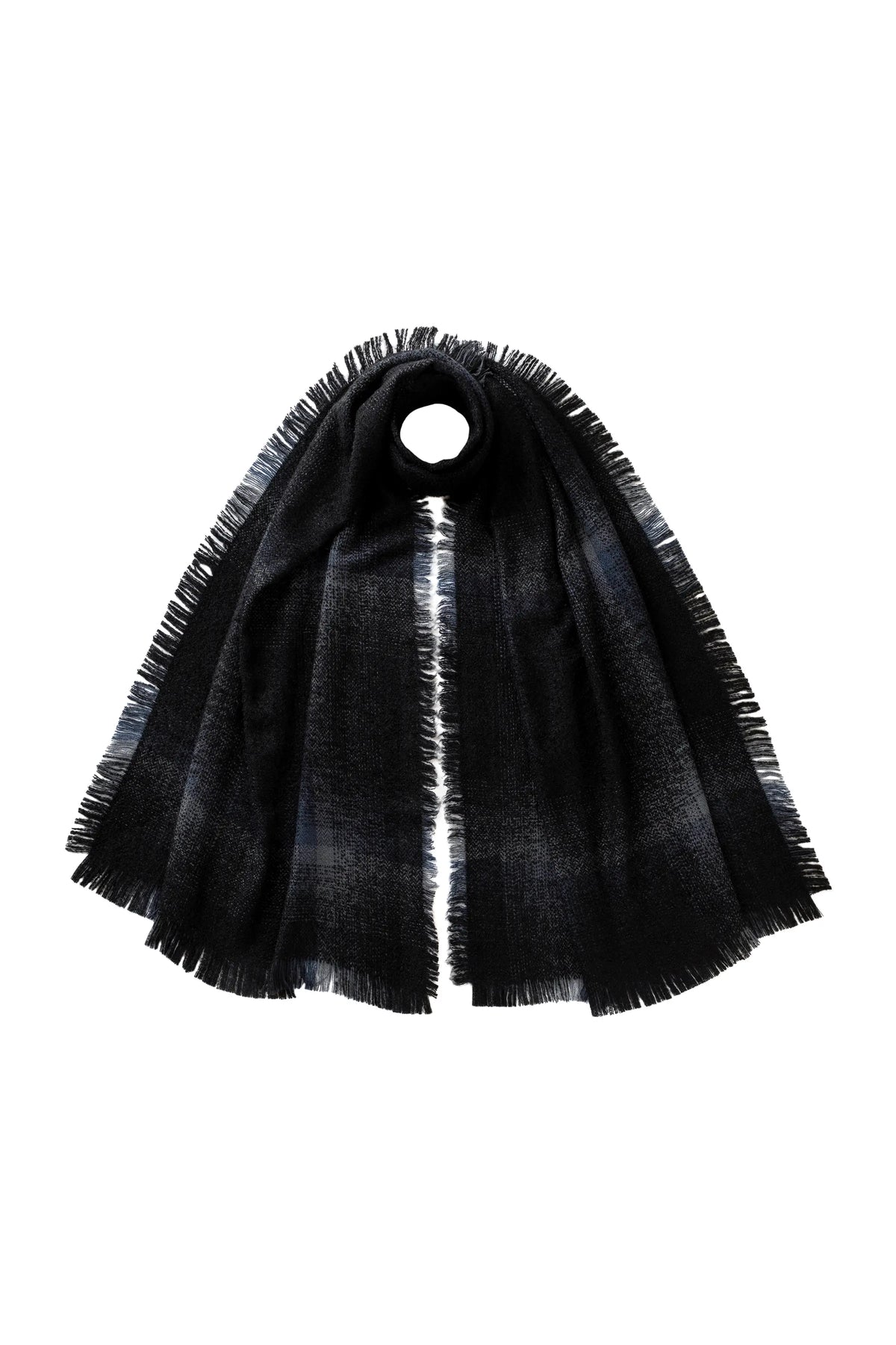 Blurred Bouclé Scarf