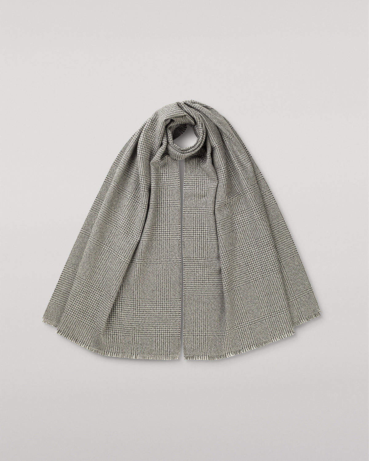 Tweed Wool Scarf